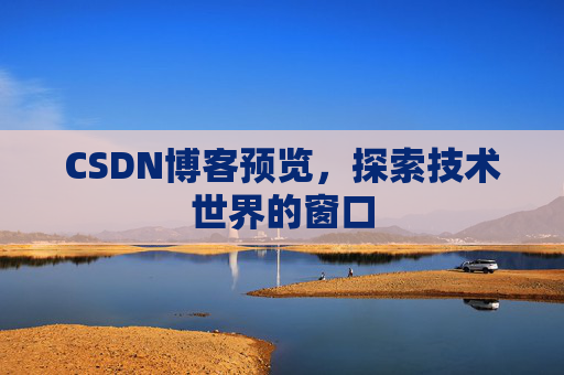 CSDN博客预览，探索技术世界的窗口